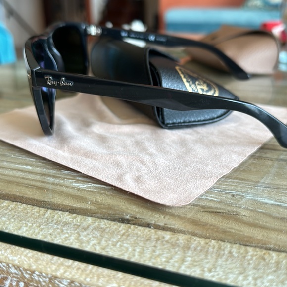 Ray Ban Boyfriend polarized square sunglasses. - Picture 3 of 9